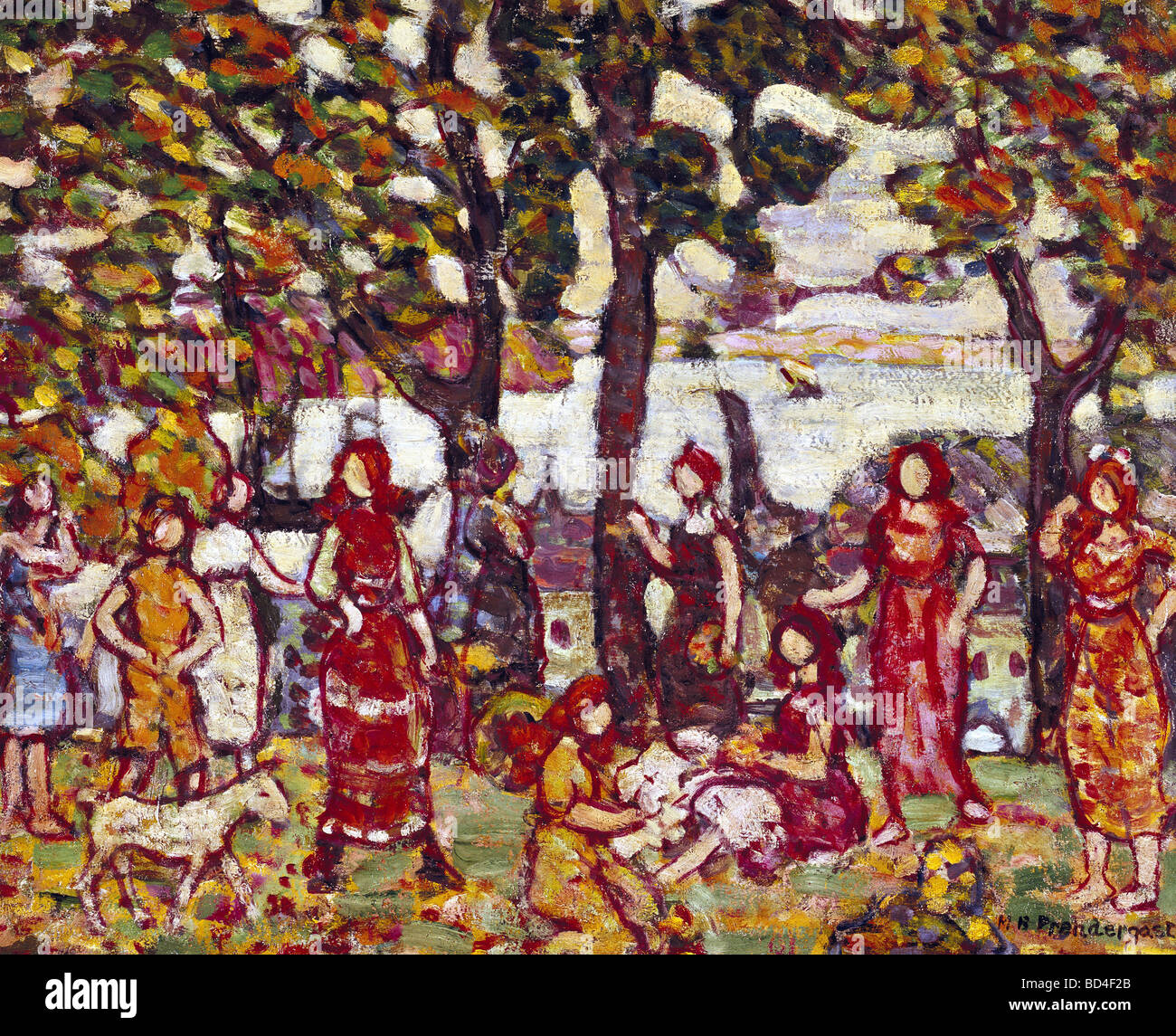 Maurice prendergast hi-res stock photography and images - Alamy