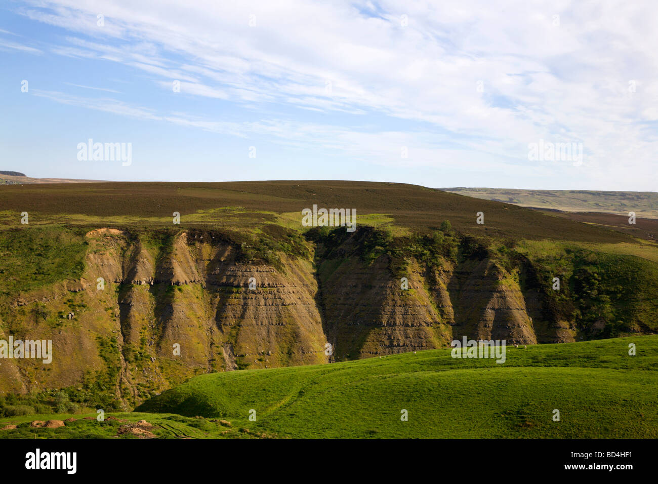 Barrow Scar Upper Coquetdale Northumberland England Stock Photo