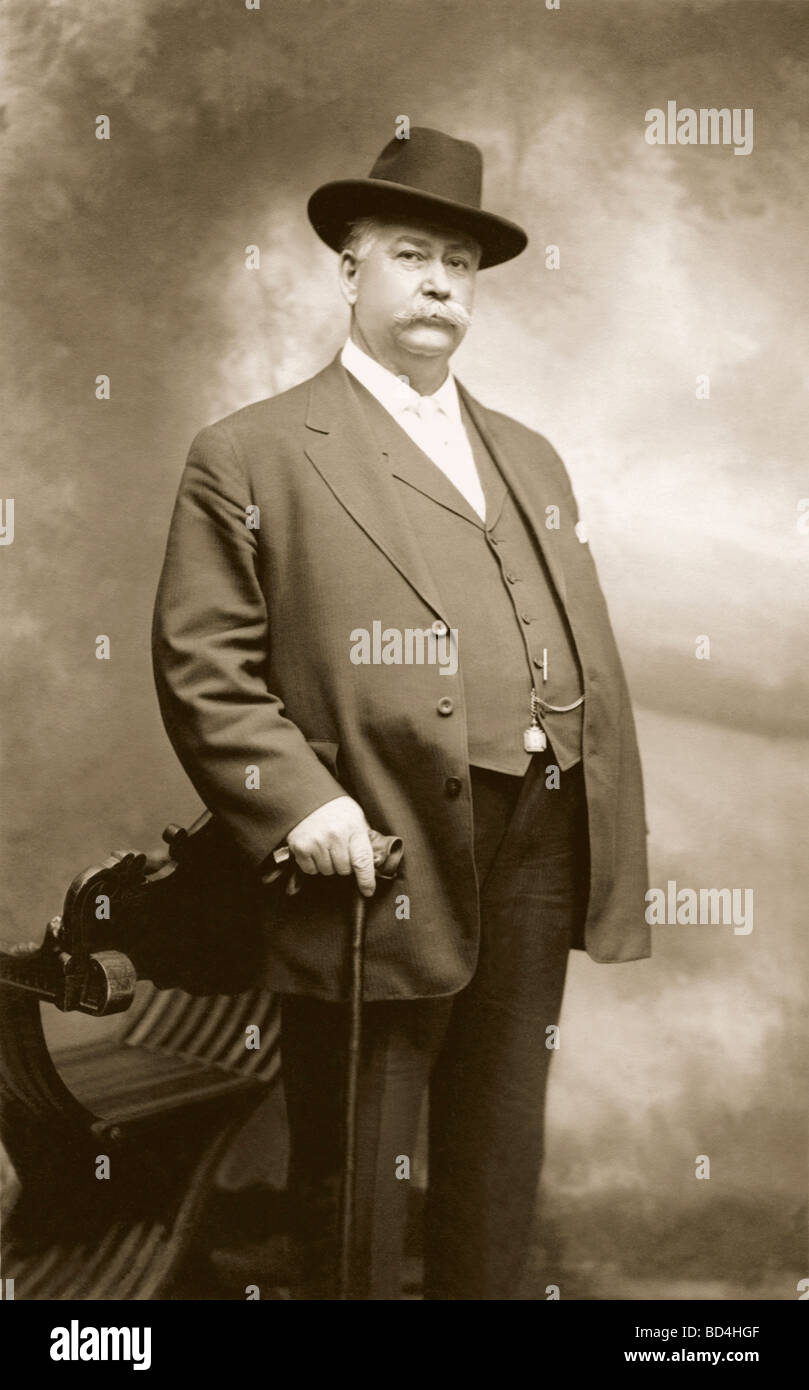 A Distinguished Portly Gentleman Stock Photo - Alamy