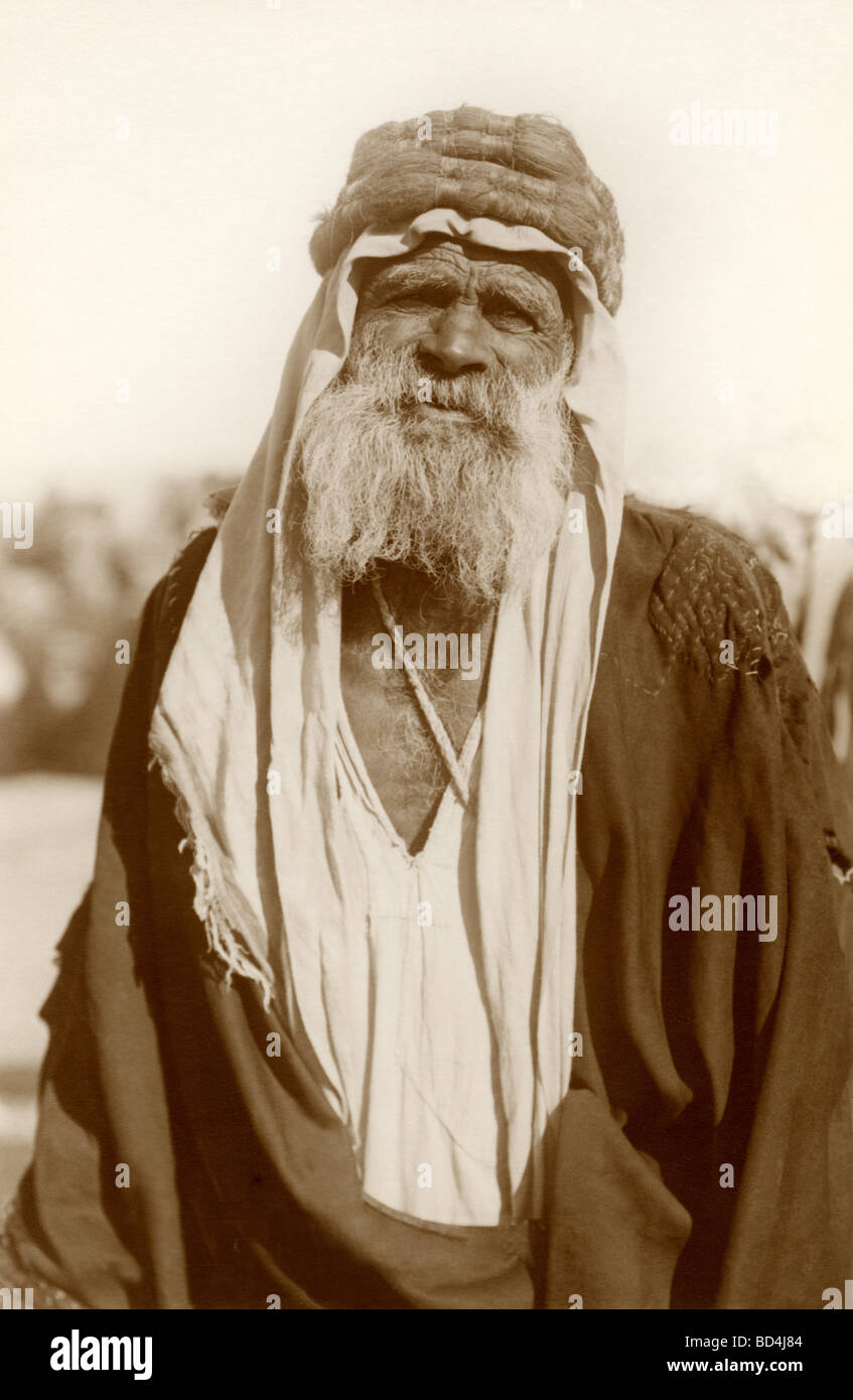 Beersheba Bedouin Man Stock Photo
