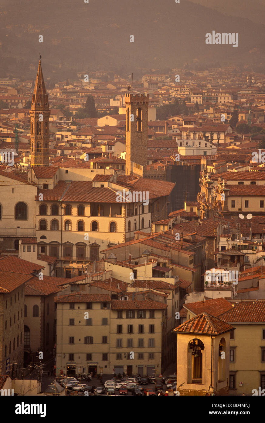 City from Forte di Belvedere Firenze Tuscany Italy Stock Photo