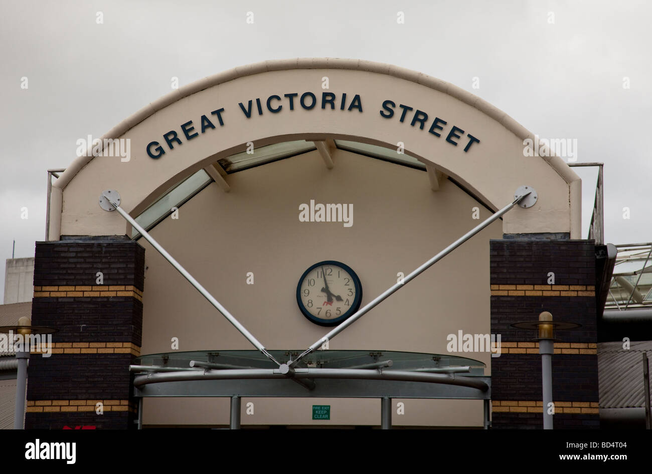 Great Victoria Street Station, Belfast Stock Photo Alamy