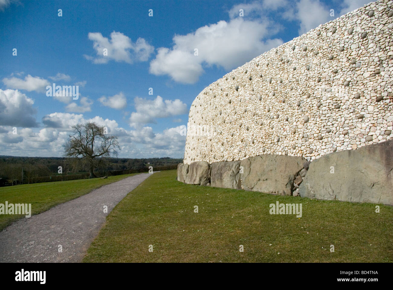 Newgrange Stock Photo