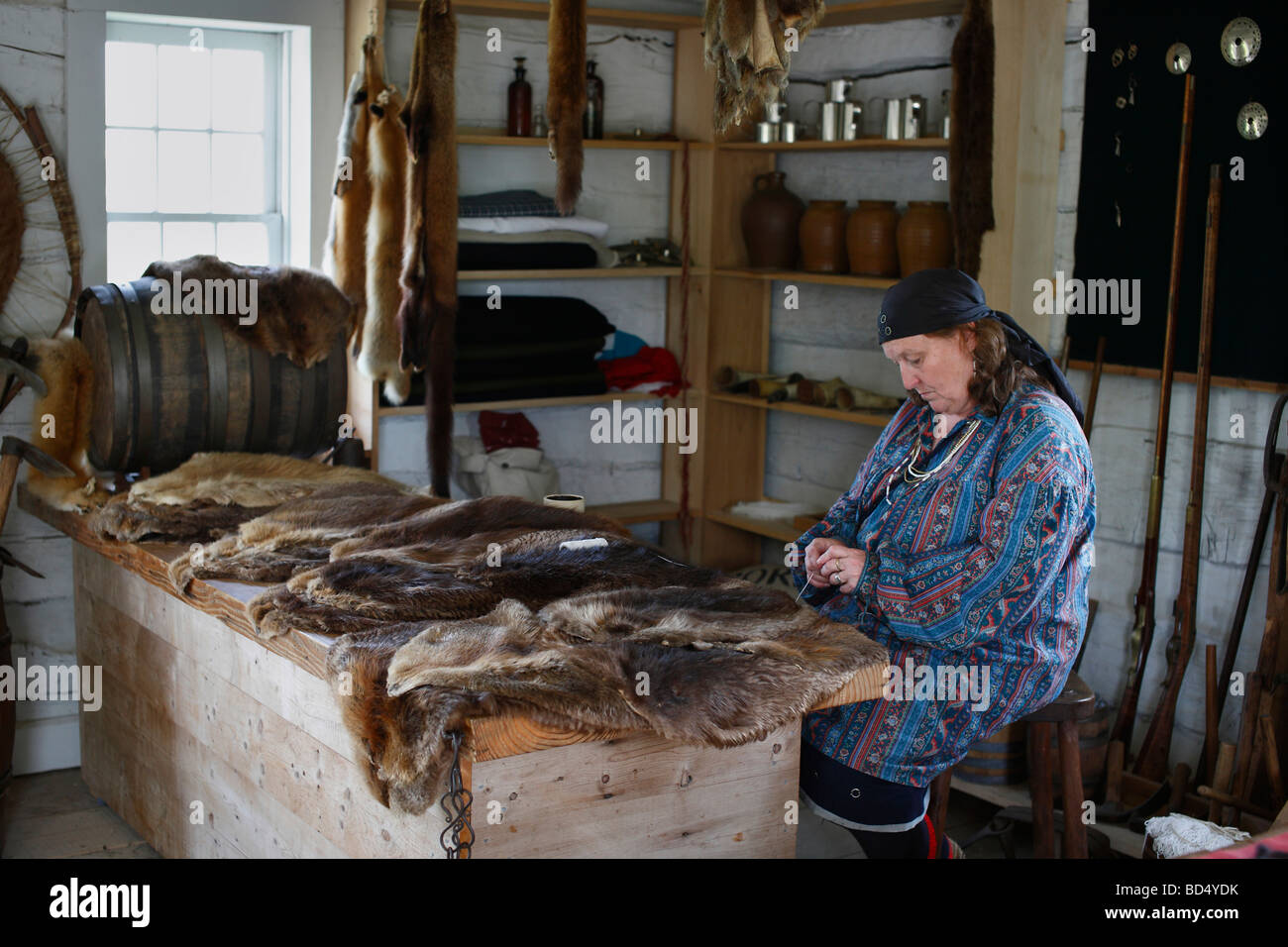 Fur trade native americans hi-res stock photography and images - Alamy