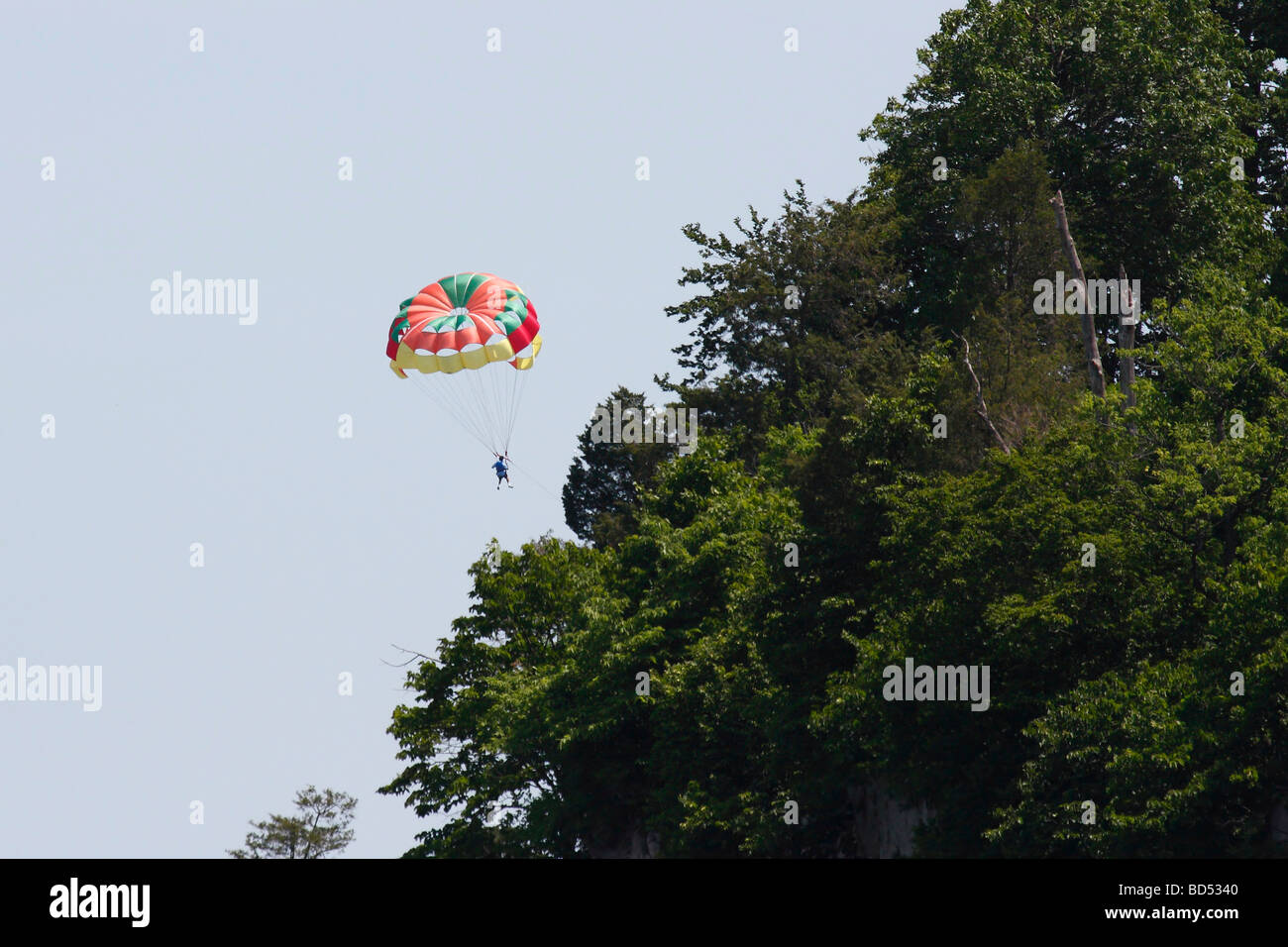 Erie lake parachute parasail Parasailing parascending recreation sport