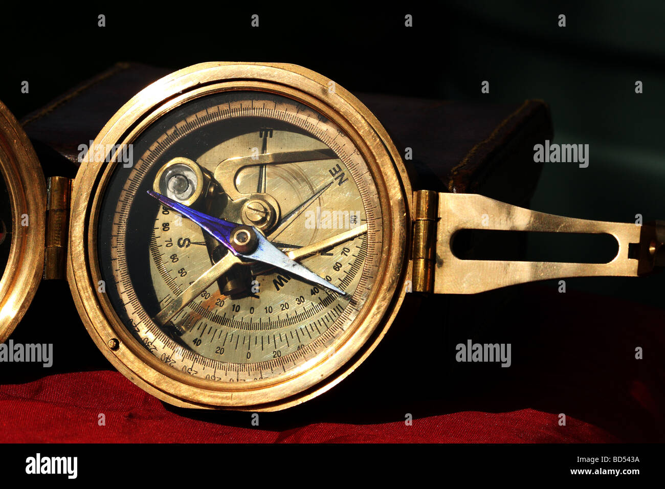 what is a compass made of