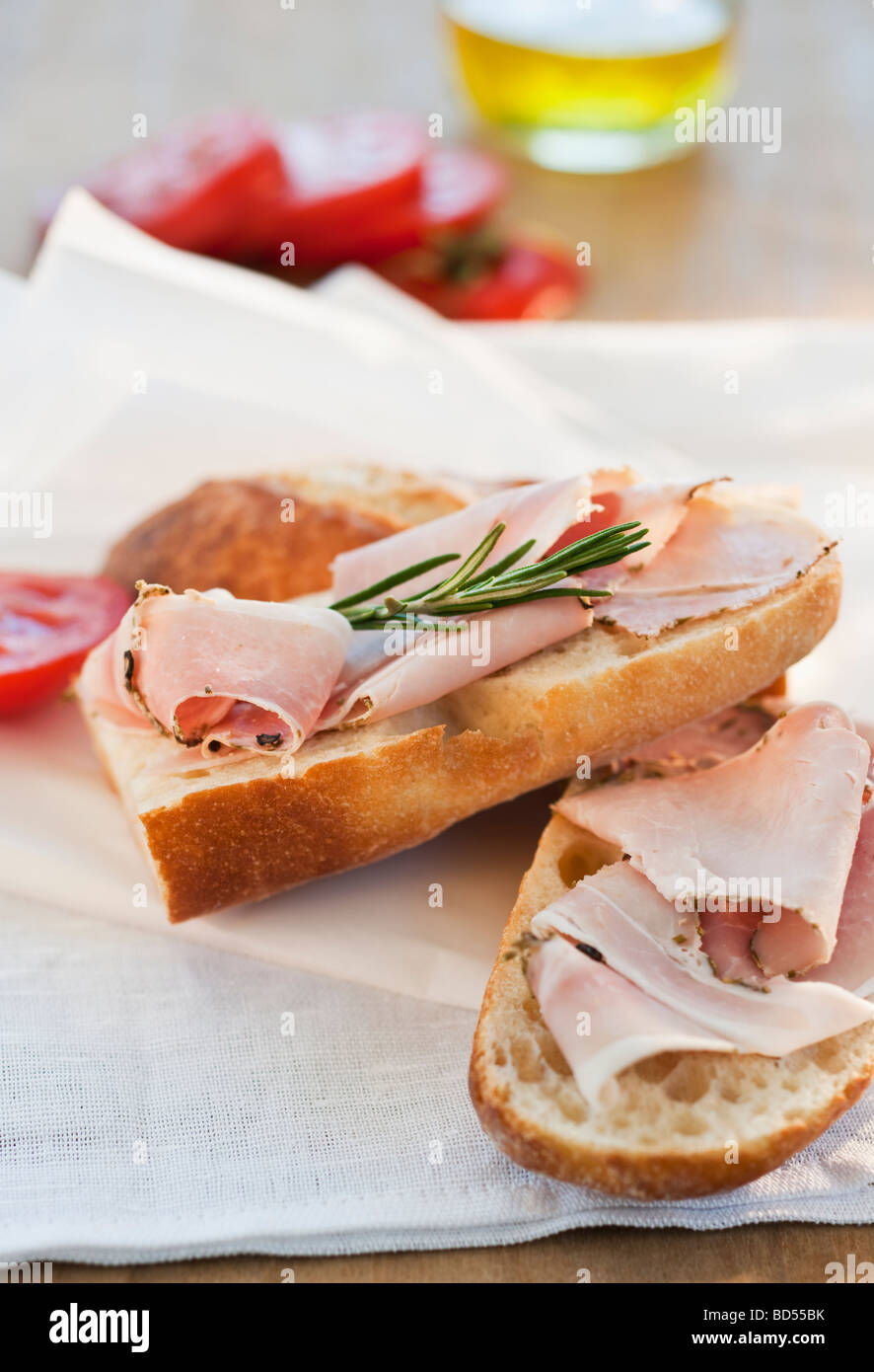 A tasty sandwich Stock Photo - Alamy