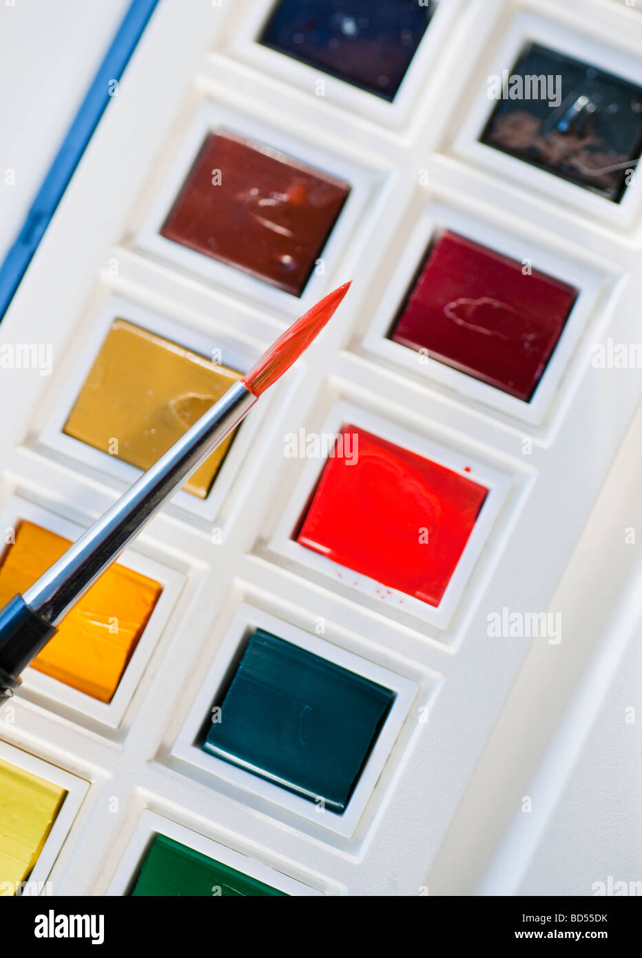 Close up art supplies hi-res stock photography and images - Alamy