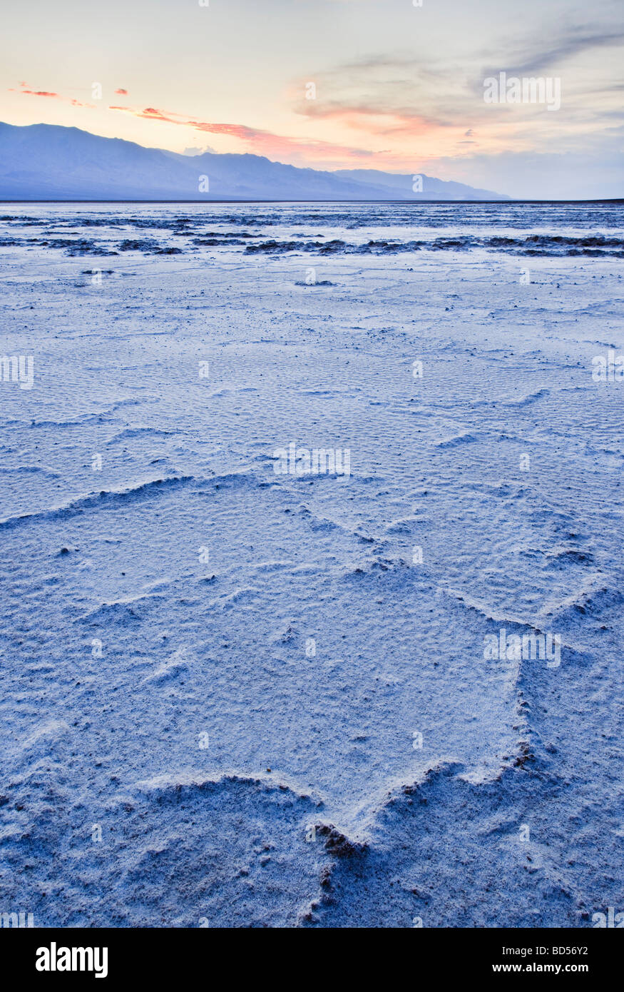 Badwater Flats in Death Valley Stock Photo Alamy