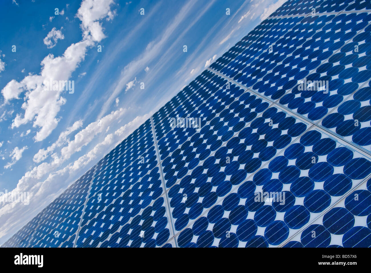 Solar panels Stock Photo