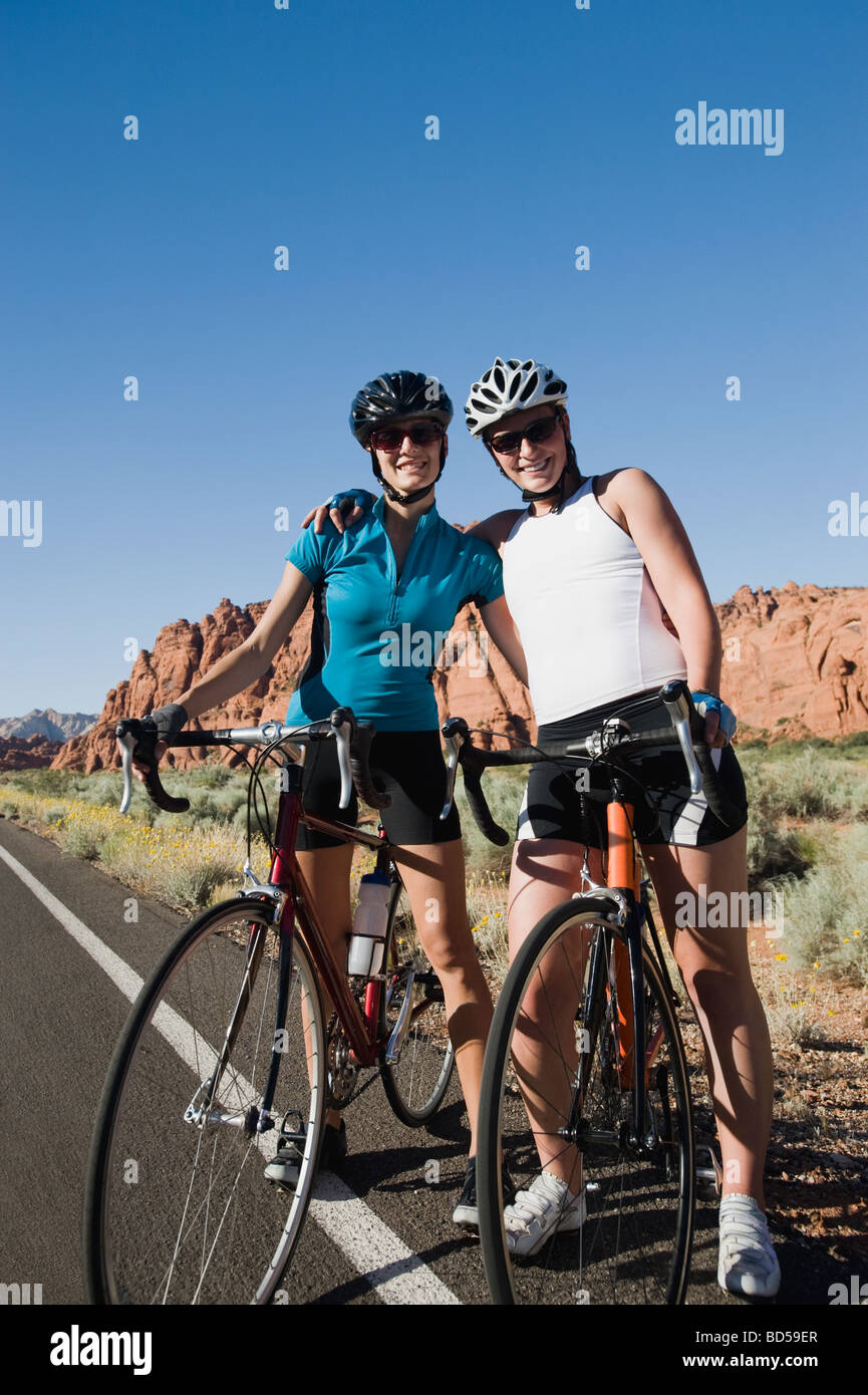 Bikers on the road Stock Photo Alamy