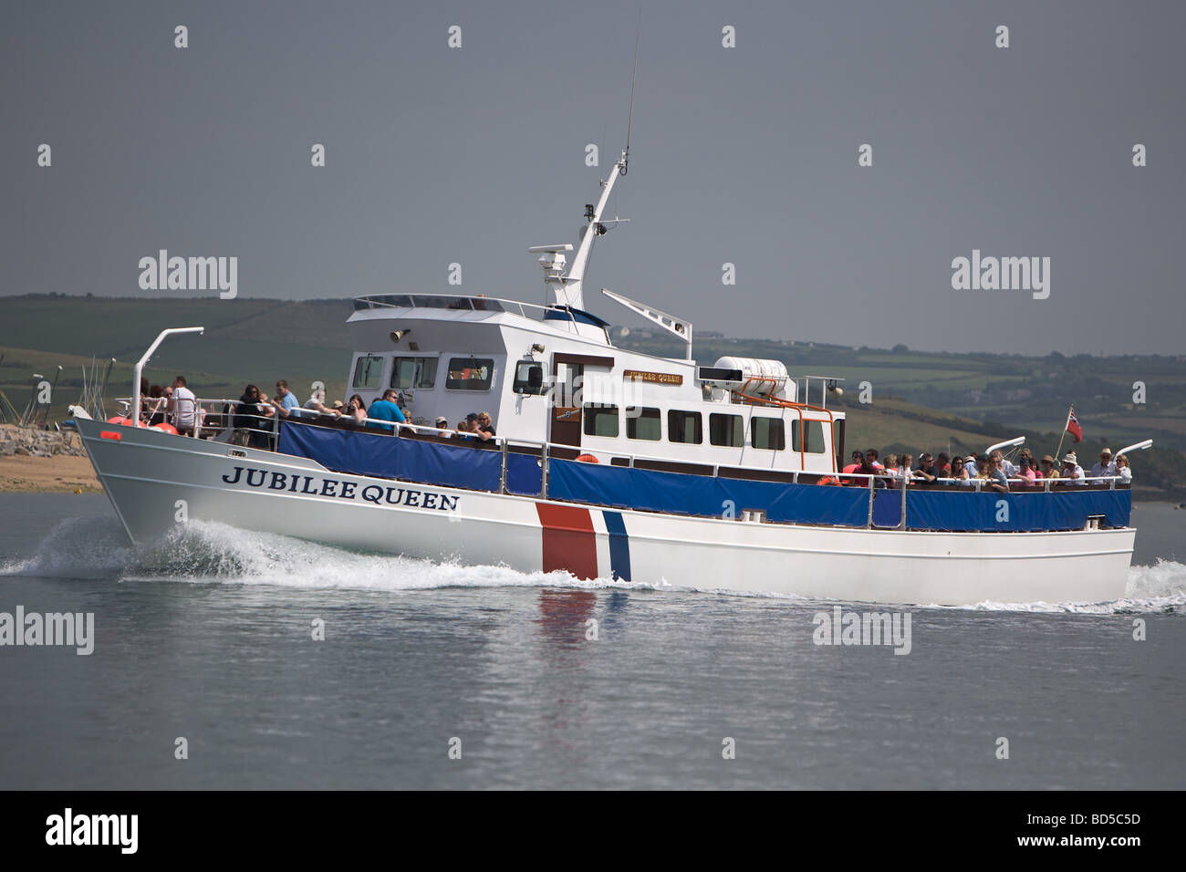 River Camel, Padstow, Jubilee Queen Stock Photo Alamy