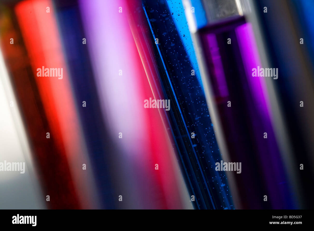 Test Tubes in Lab Leeds Stock Photo Alamy