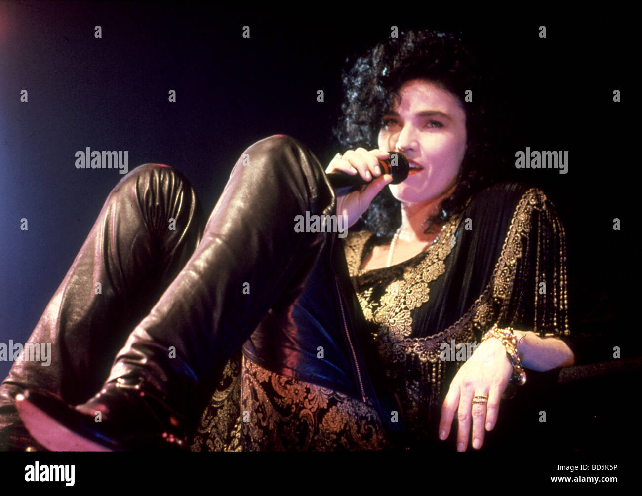 ALANNAH MYLES Canadian singer in 1990 Stock Photo Alamy