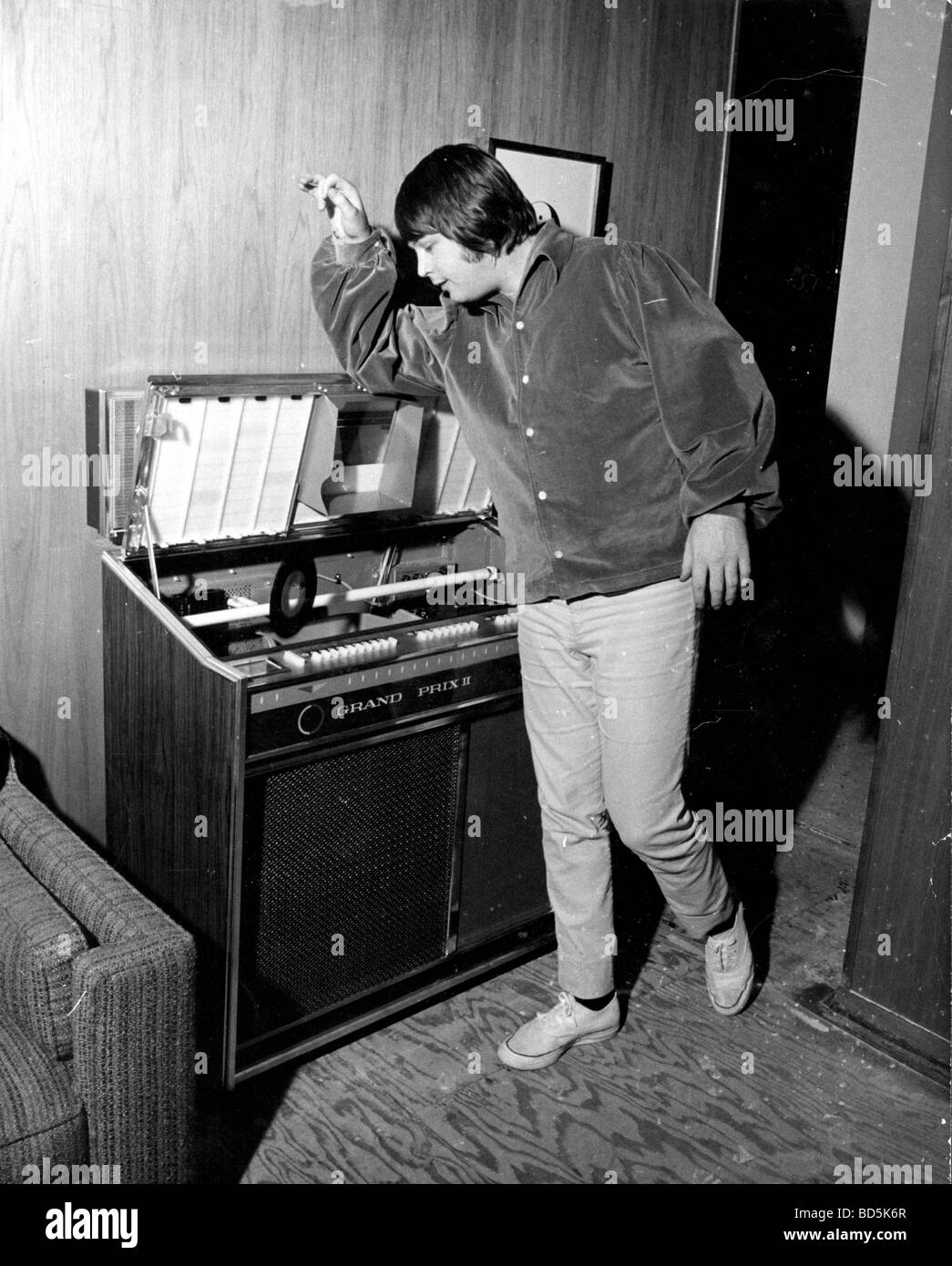 BEACH BOYS - Brian Wilson about 1967 Stock Photo