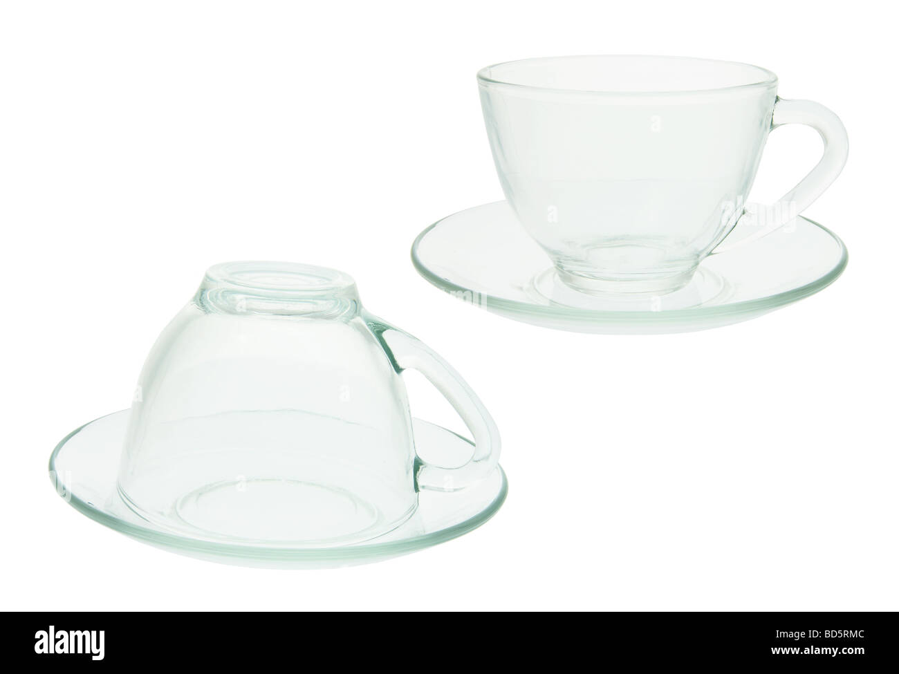 Teacups and Saucers Stock Photo Alamy