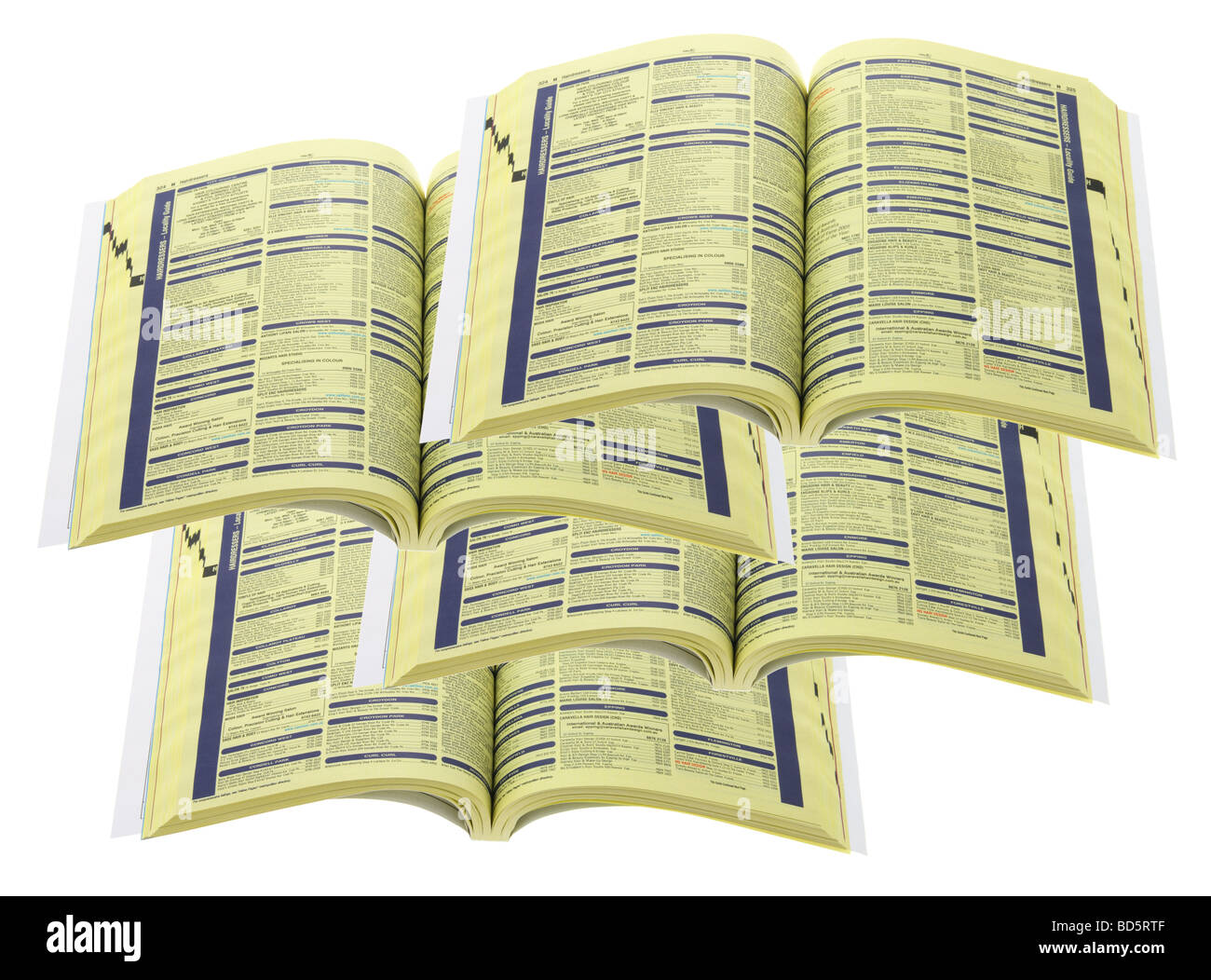 Phone Directories Stock Photo Alamy