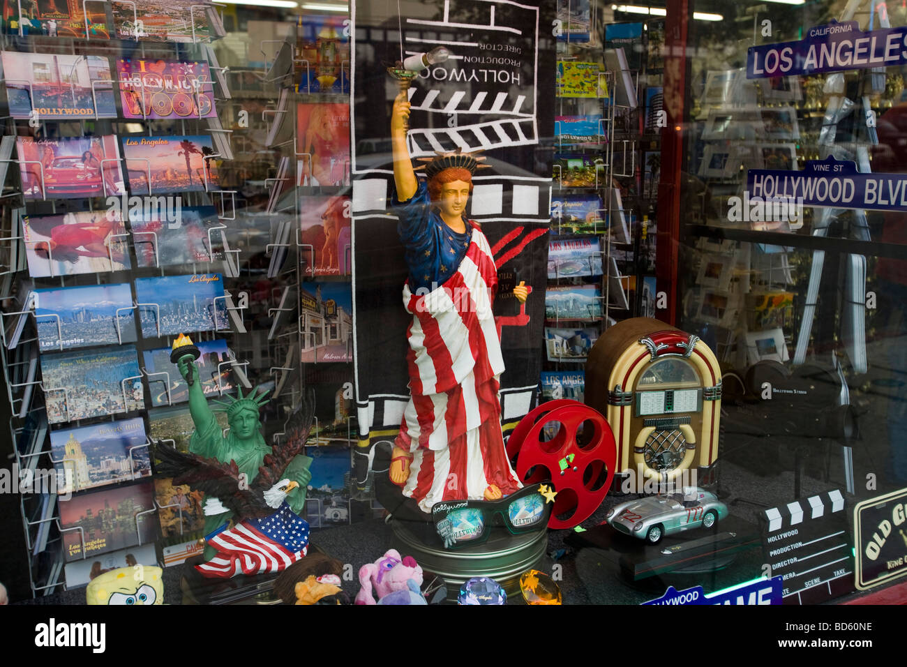 Gift shop Hollywood Boulevard Los Angeles California United States of