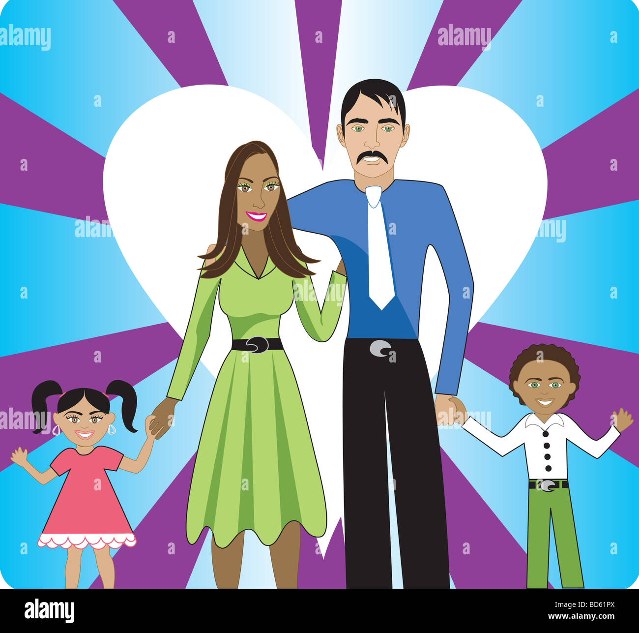 Beautiful smiling african american Cut Out Stock Images & Pictures - Alamy