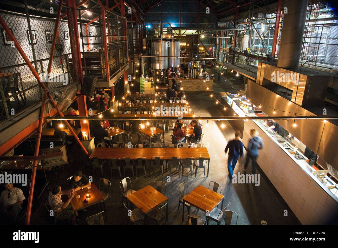 Little Creatures bar restaurant and micro brewery, Fremantle, Perth Stock Photo