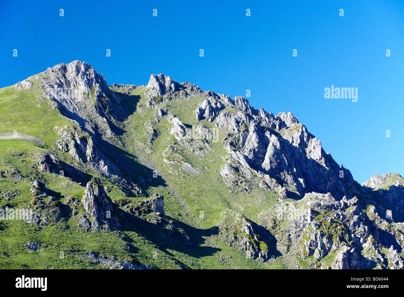 Mt. Pic du Midi de Bigorre, Pyrenees, France, Europe Stock Photo