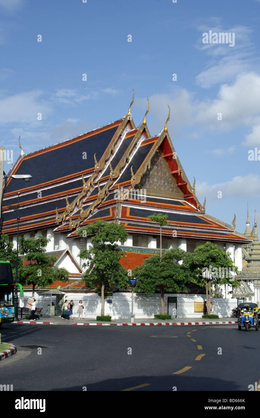 Wat Po Temple , Bangkok , Thailand Stock Photo