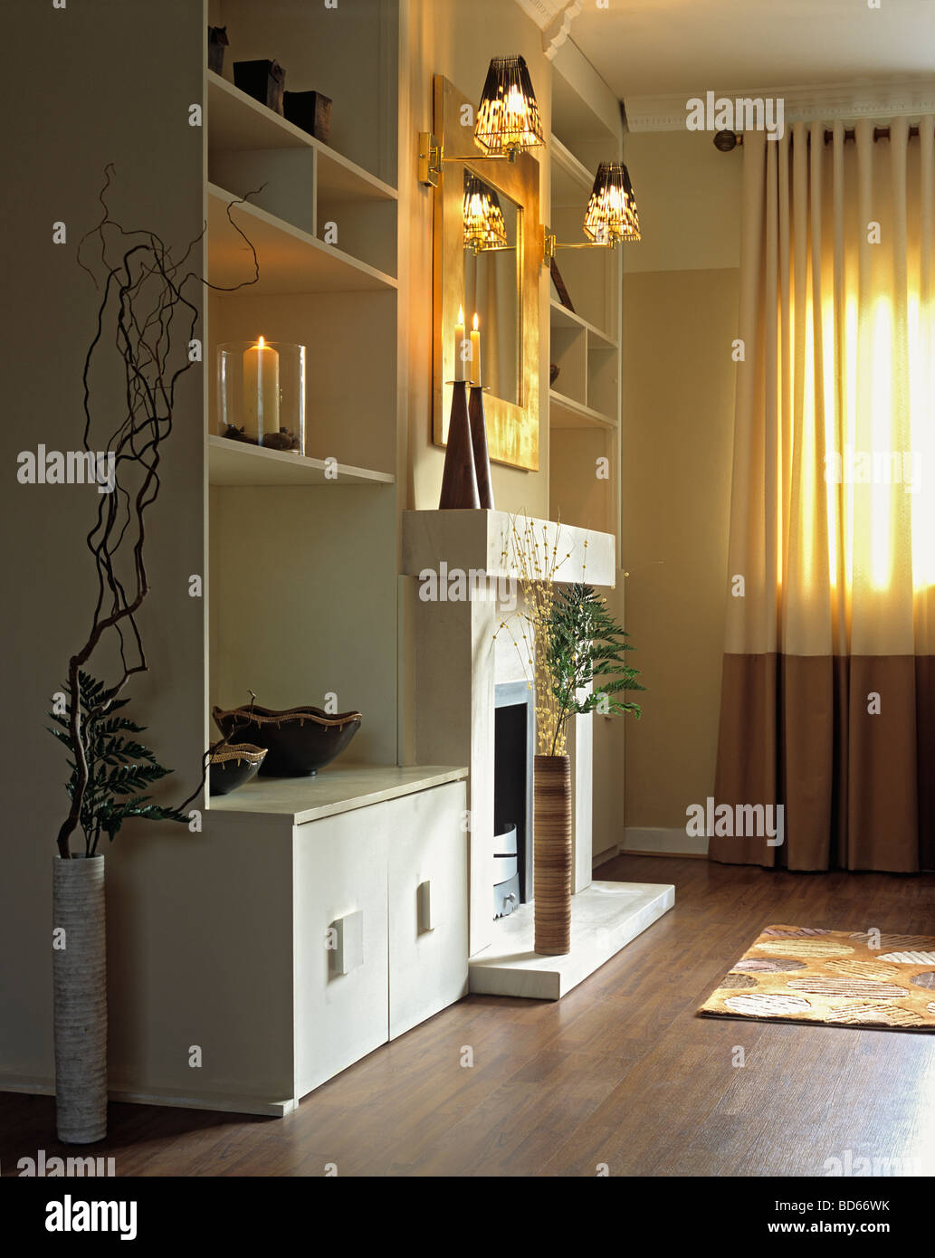 Contemporary living room detail hi-res stock photography and images - Alamy