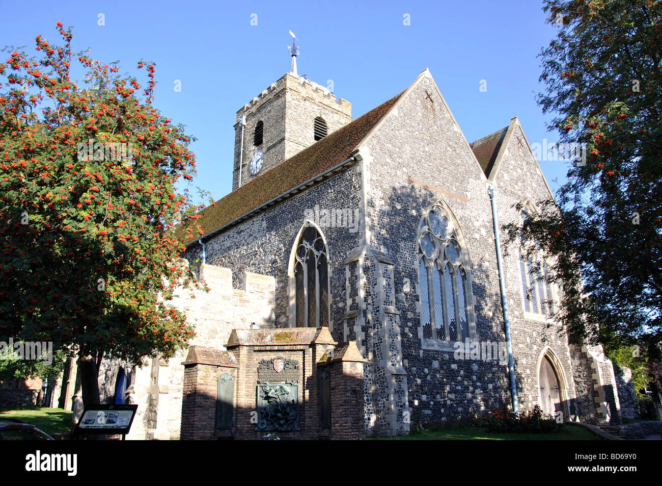 St Peter's Church, Market Street, Sandwich. Kent, England, United