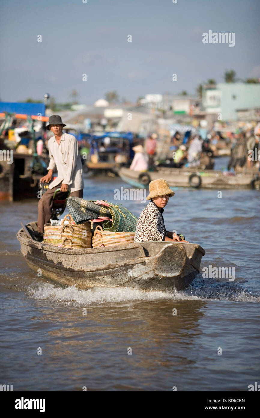 Vietnam, Can Tho : the Mekong Delta Stock Photo - Alamy