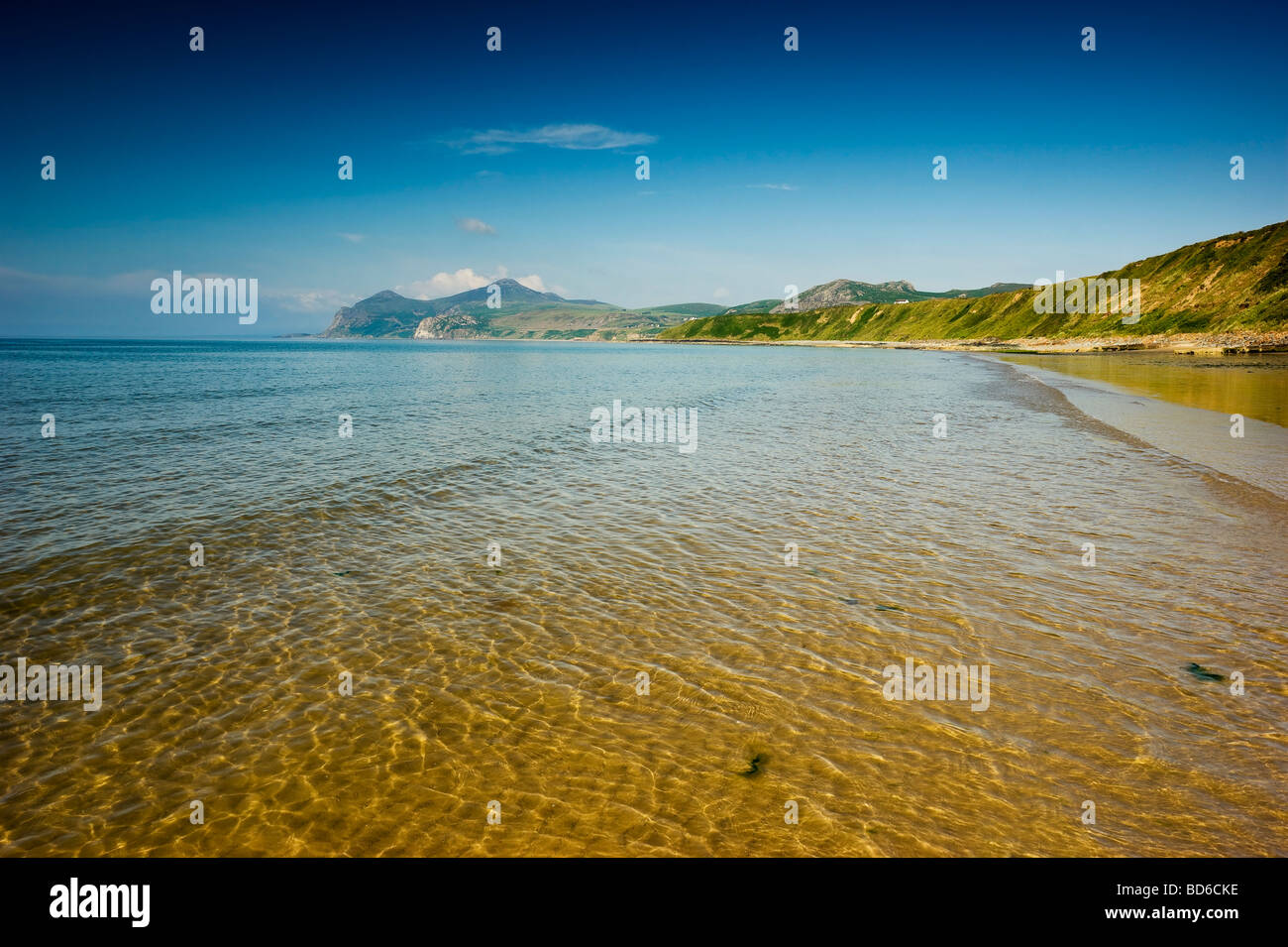 Morfa Nefyn beach on the Llyn Peninsula North Wales Stock Photo Alamy