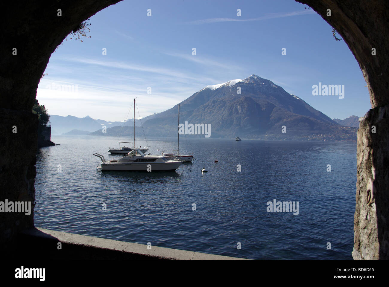 Italy: Lake Como Stock Photo