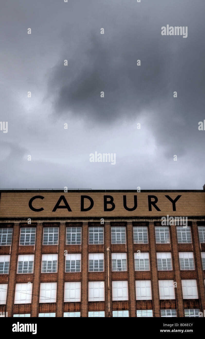 Cadbury Factory Plant Bournville Birmingham Britain Stock Photo