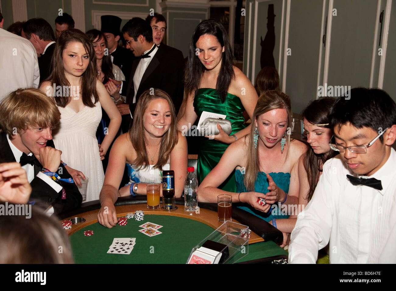 gamblers Stock Photo