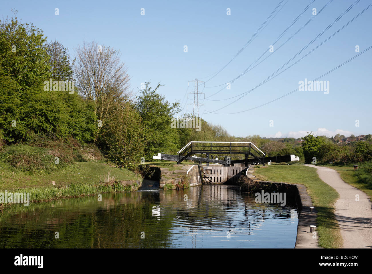 The Canal Kirkstall Leeds West Yorkshire 2009 Stock Photo - Alamy