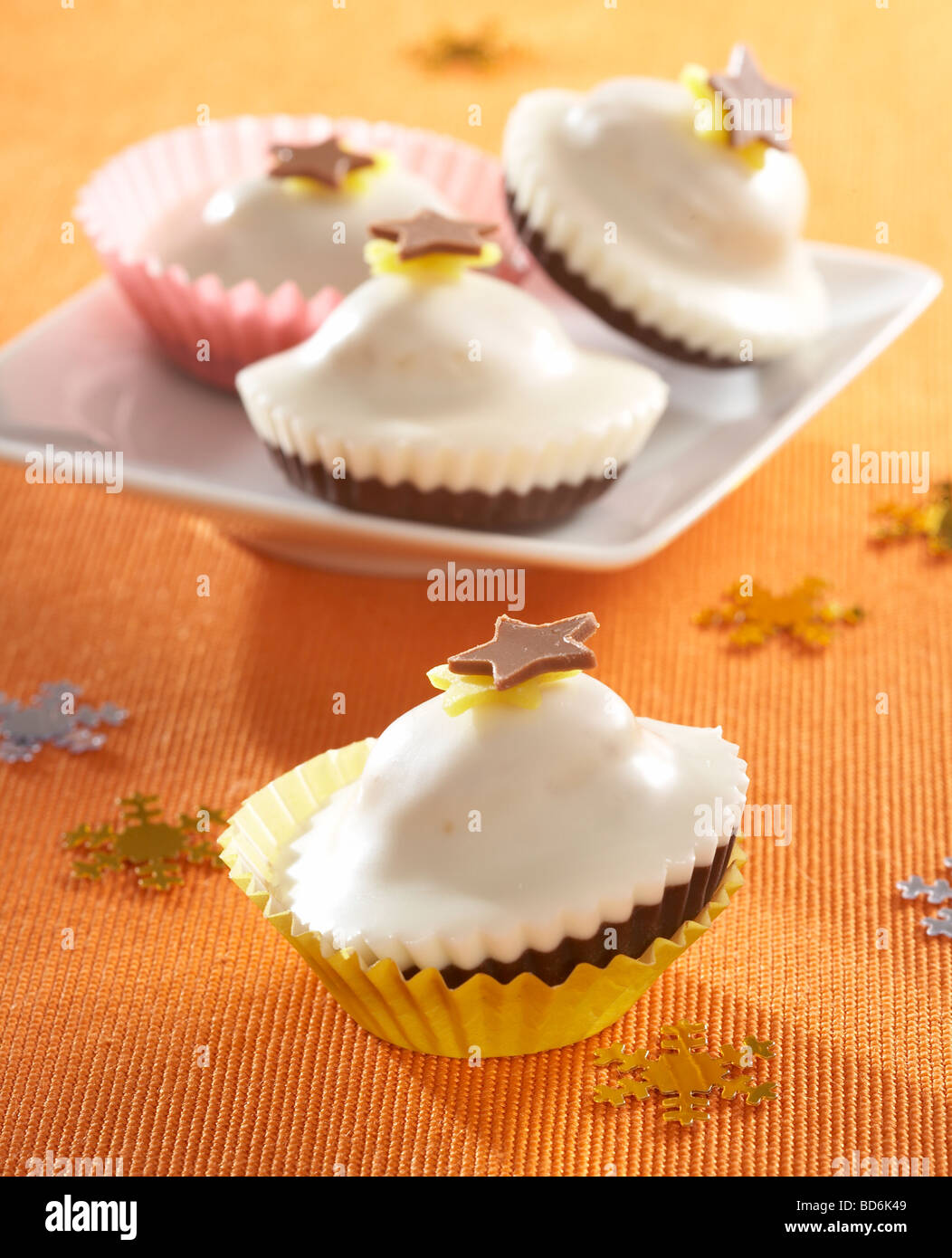 chocolate-christmas-sweets-stock-photo-alamy