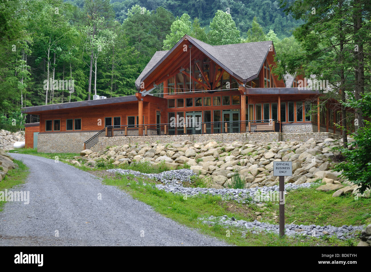 Twin Creeks Science and Education Center in Gatlinburg, Tennessee, USA