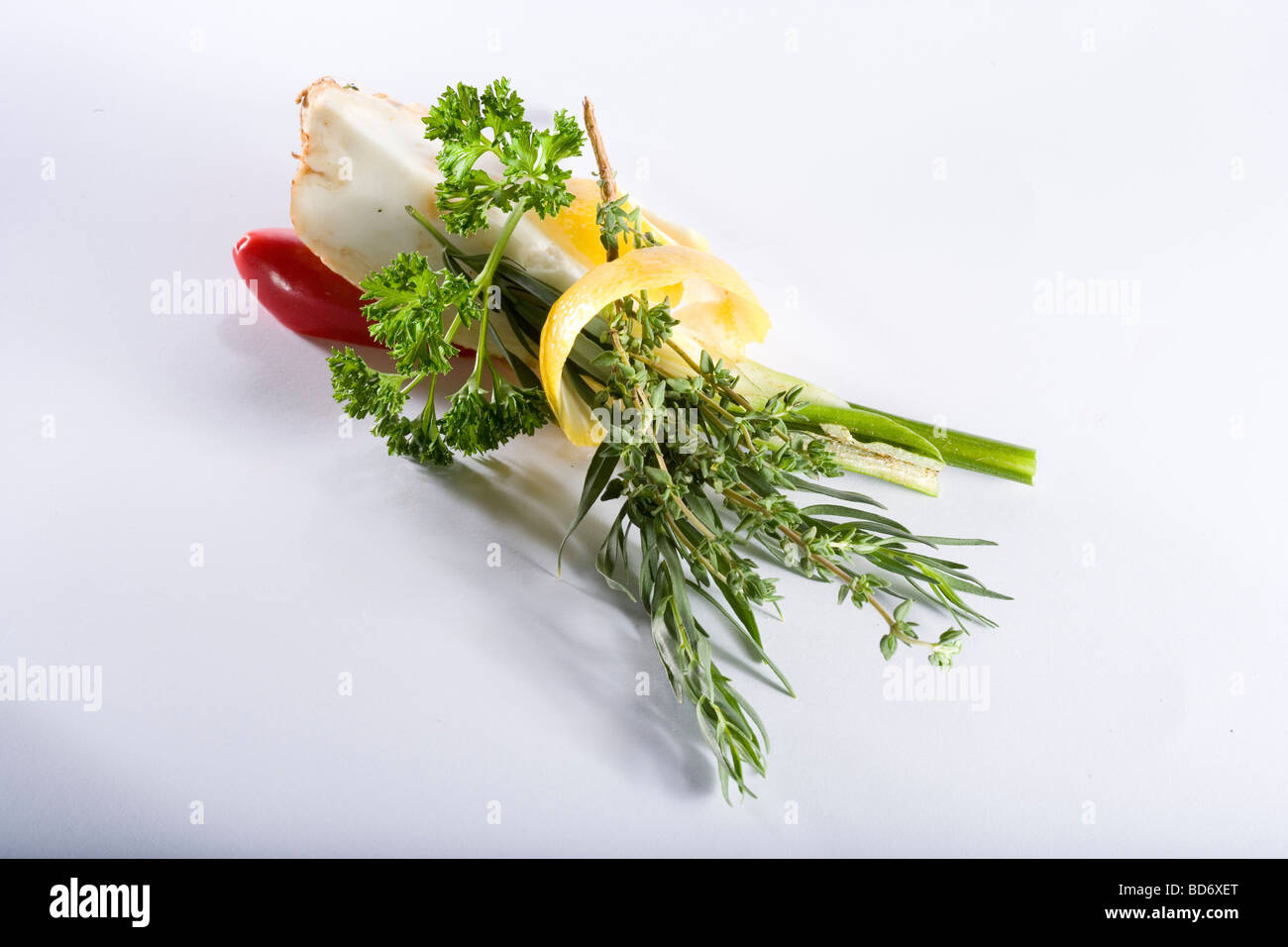 Herbs and Vegetables Stock Photo Alamy