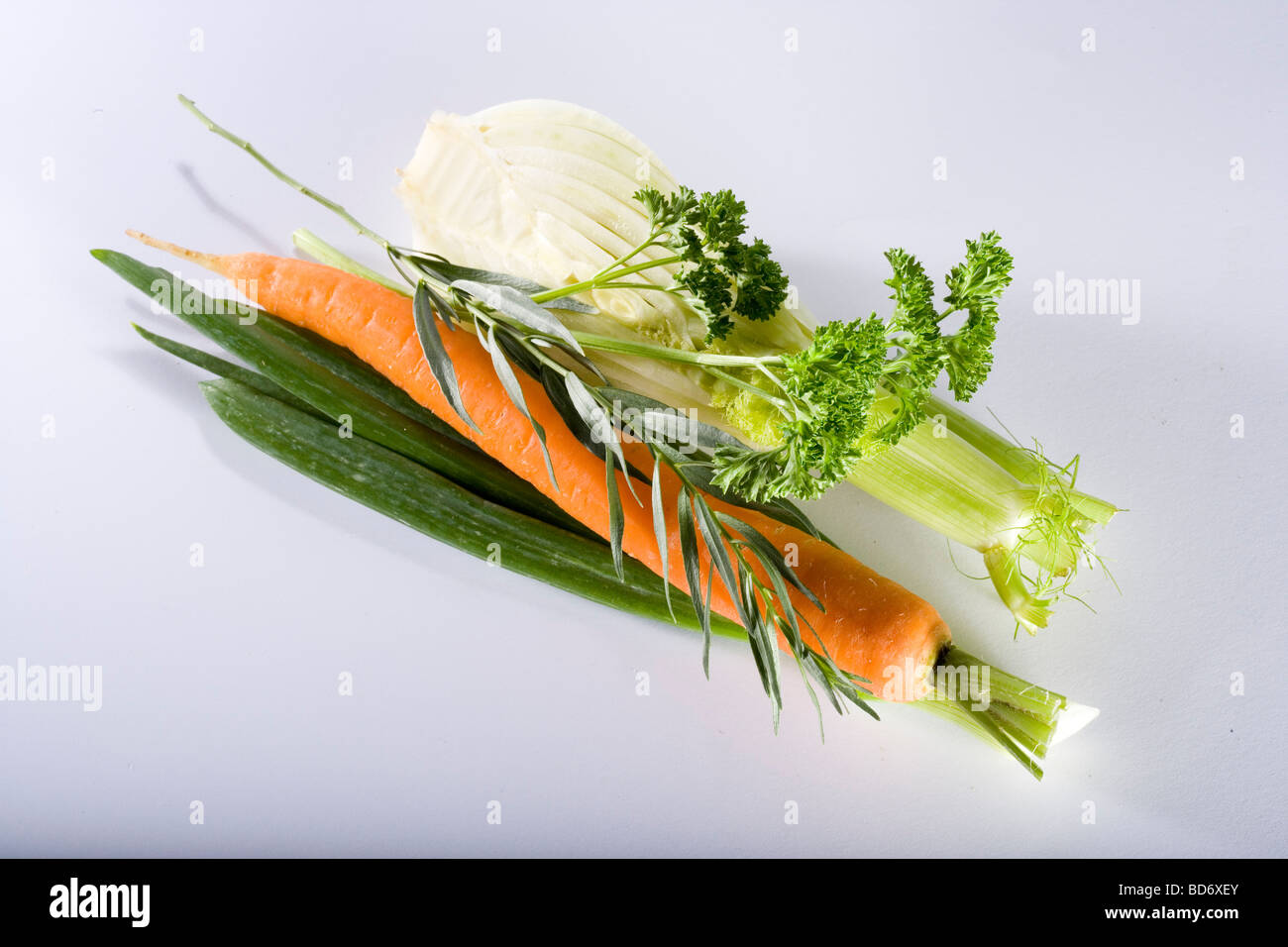 Herbs and Vegetables Stock Photo Alamy