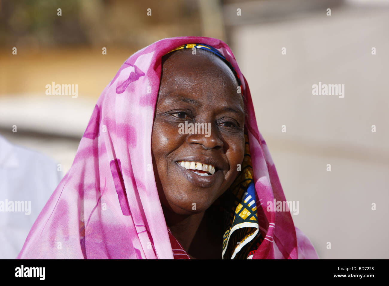 Mayor Fanda Vongo, portrait, Maroua, Cameroon, Africa Stock Photo