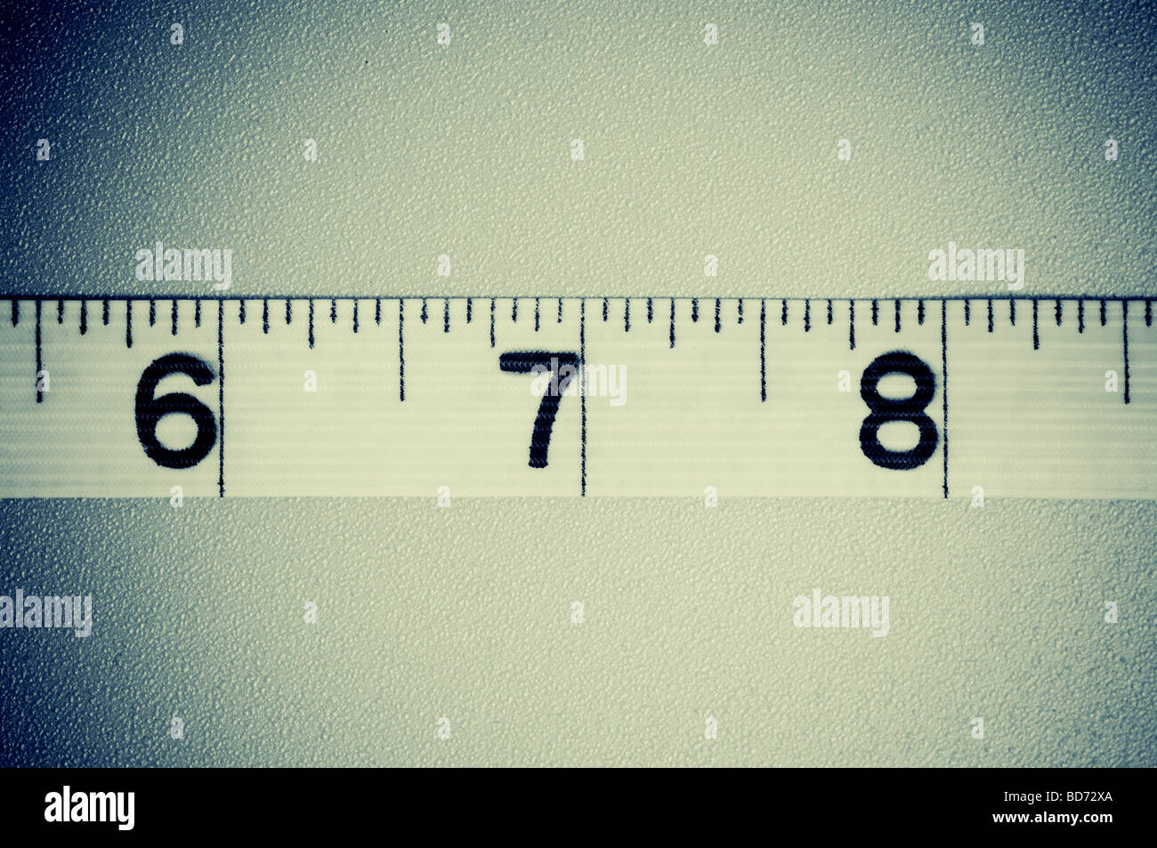 Close of a tape measure Stock Photo