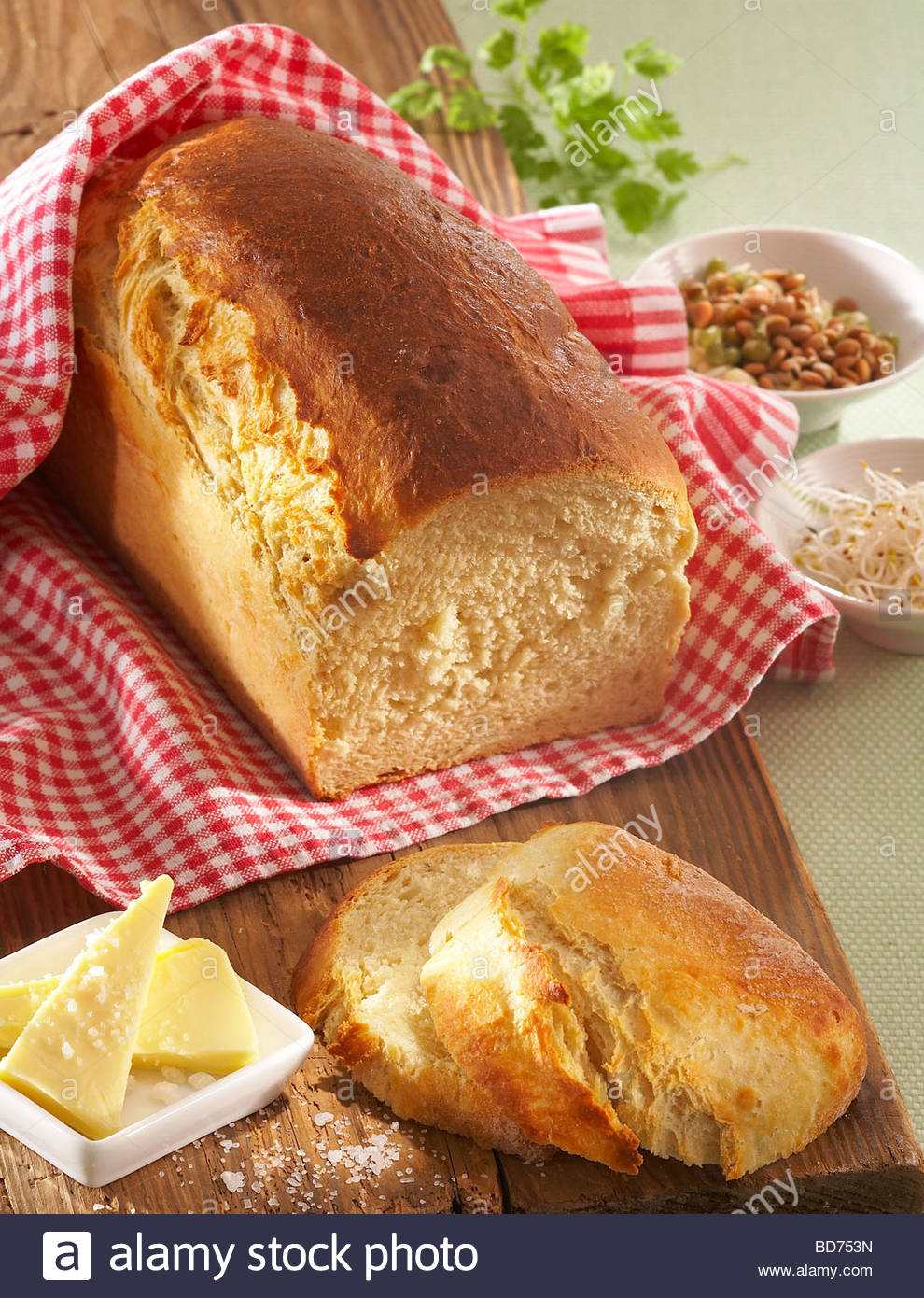 Cottage Cheese Bread Stock Photo 25358585 Alamy
