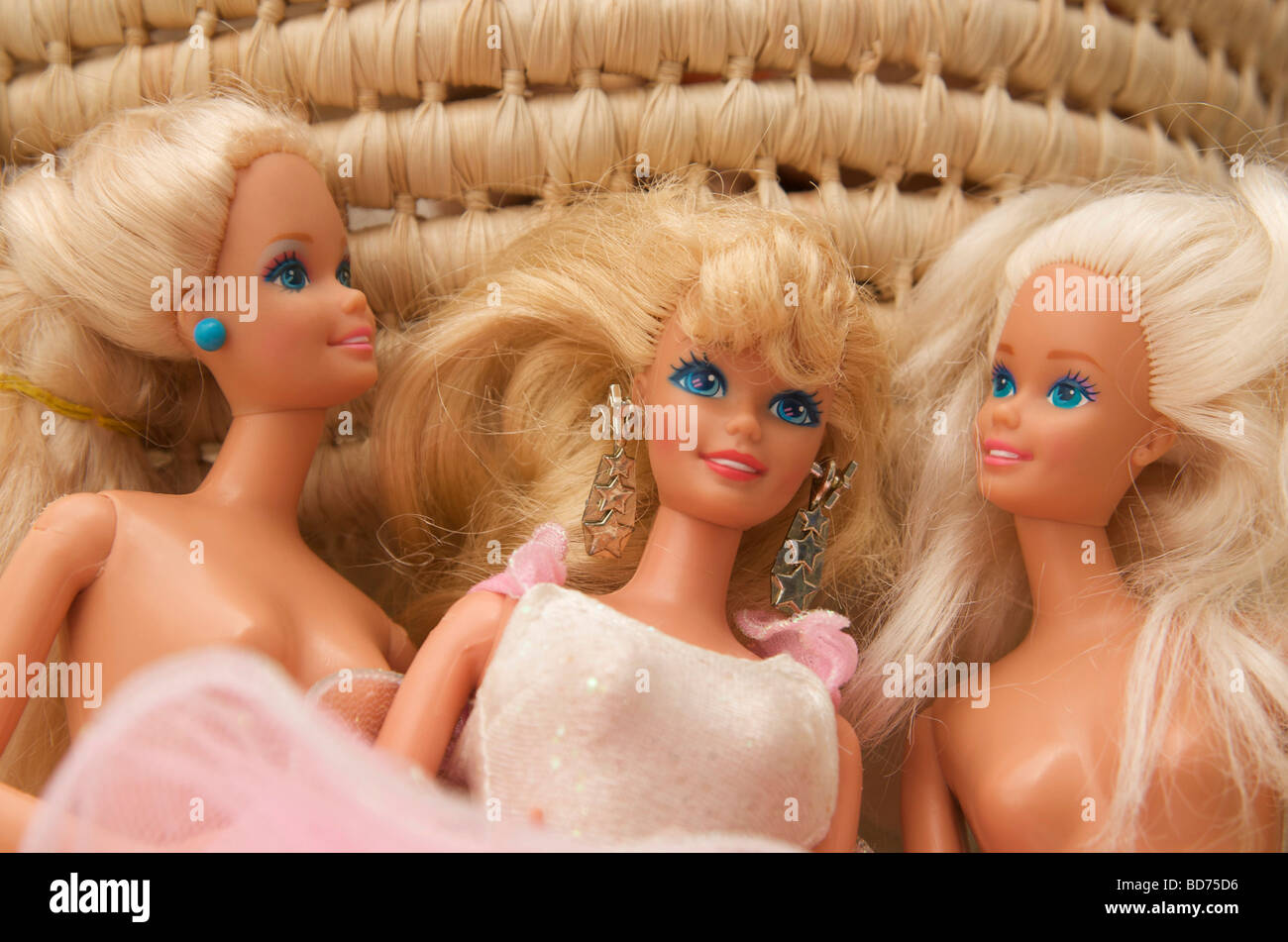 Barbie dolls Stock Photo