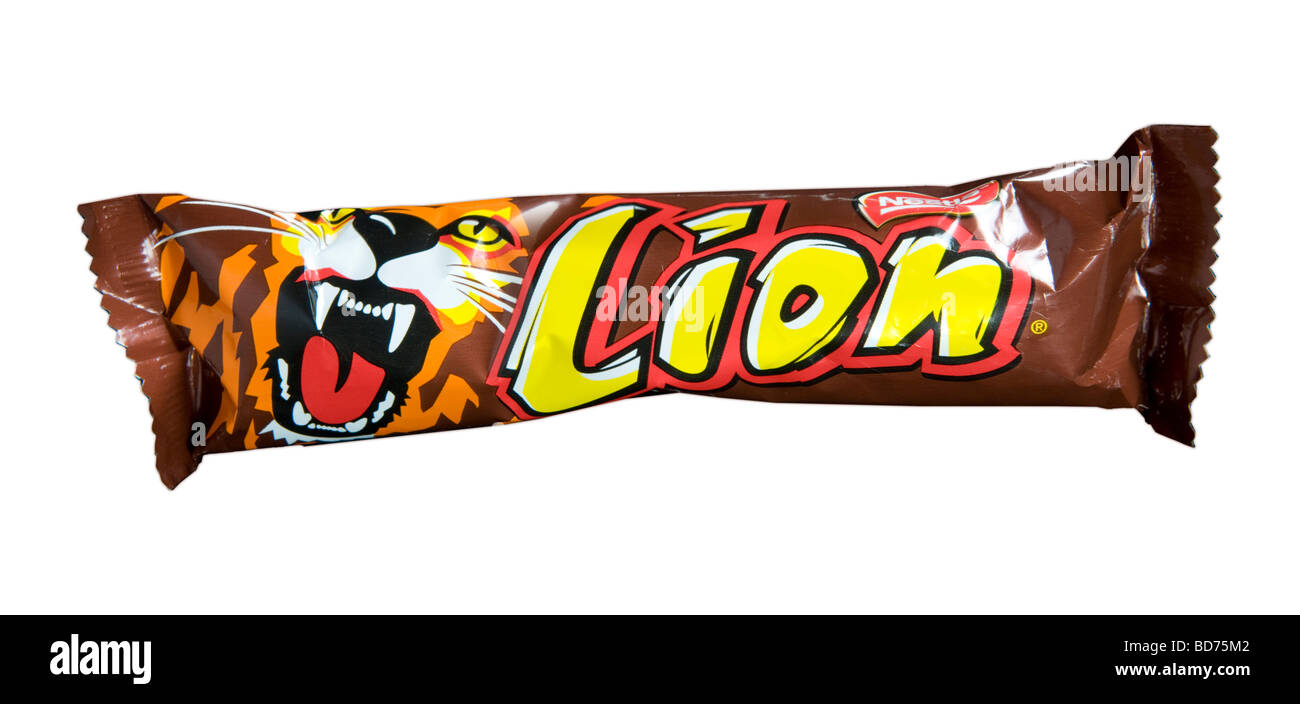 Lion chocolate bar hi-res stock photography and images - Alamy