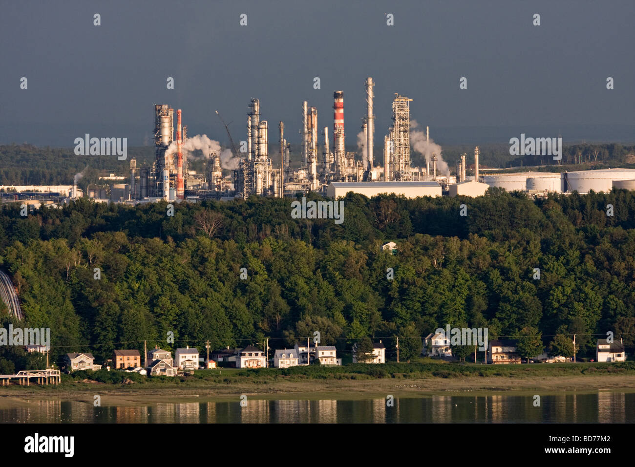 "Ultramar" refinery, Levis, Quebec Stock Photo Alamy