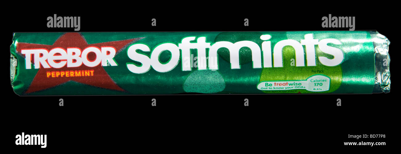 Trebor Softmints Shot In Studio Stock Photo Alamy