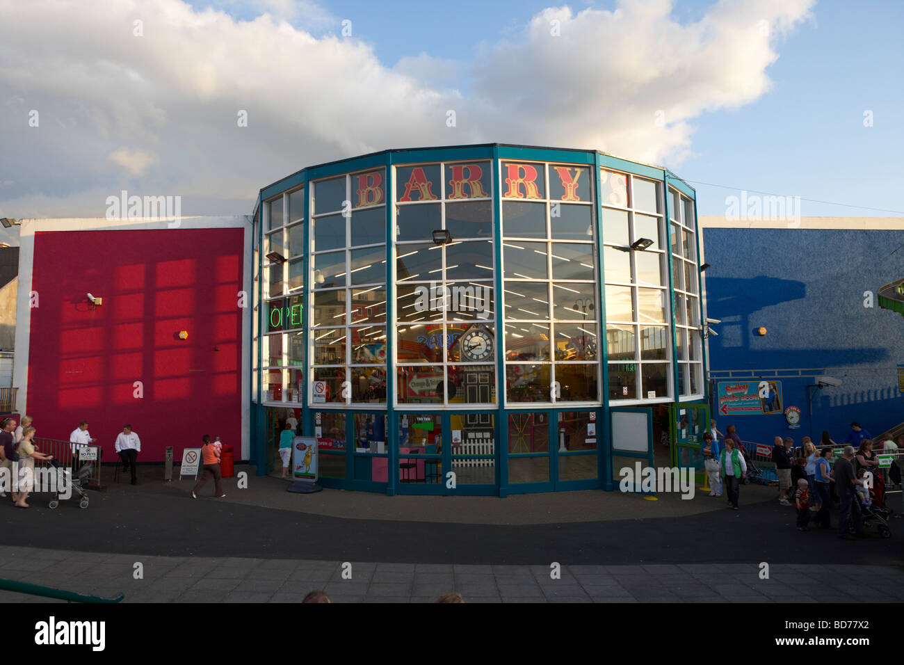 Barrys amusements portrush county antrim northern ireland Stock Photo