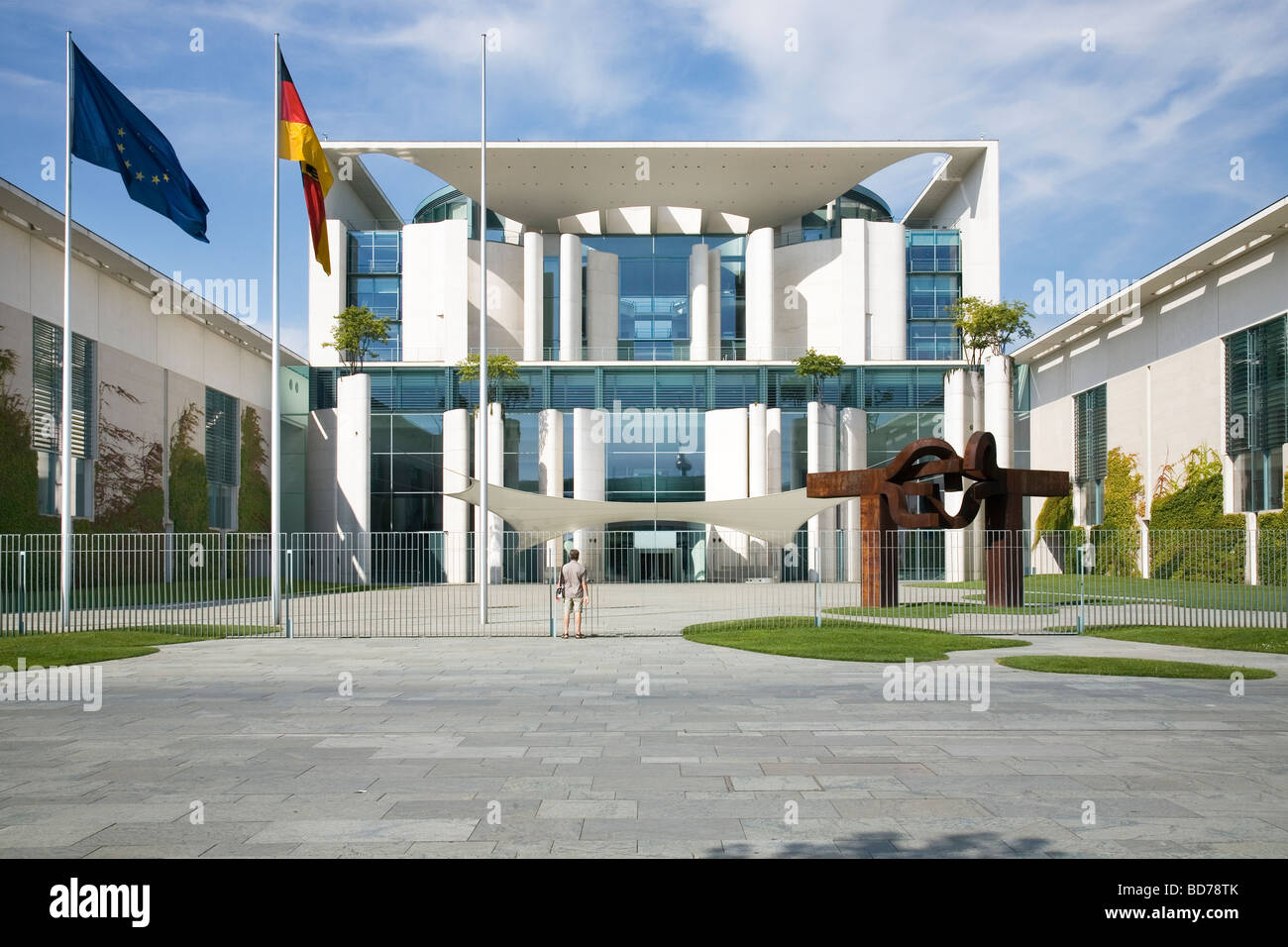 Bundeskanzleramt (Chancellor's Office), Berlin, Germany Stock Photo