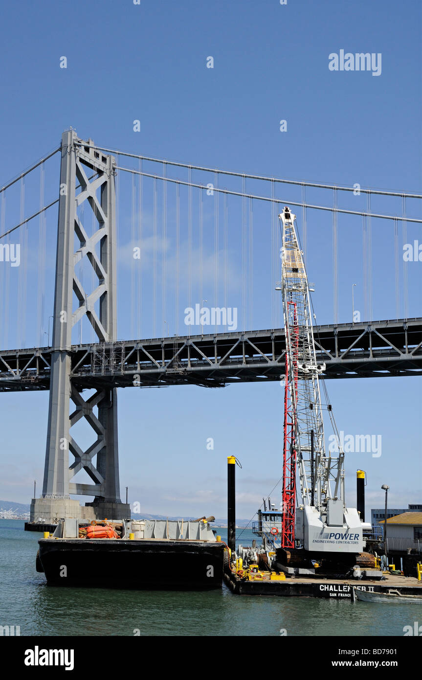 Sf Bridge Rusting Roadway revitalization hi-res stock photography and images - Alamy