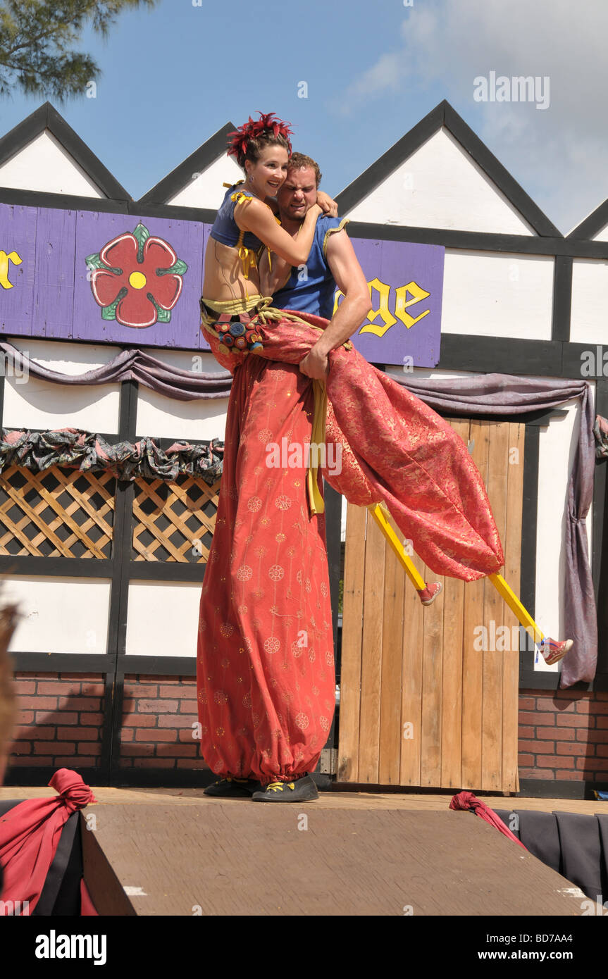 Participants in a Renaissance fair in Florida, USA Stock Photo Alamy