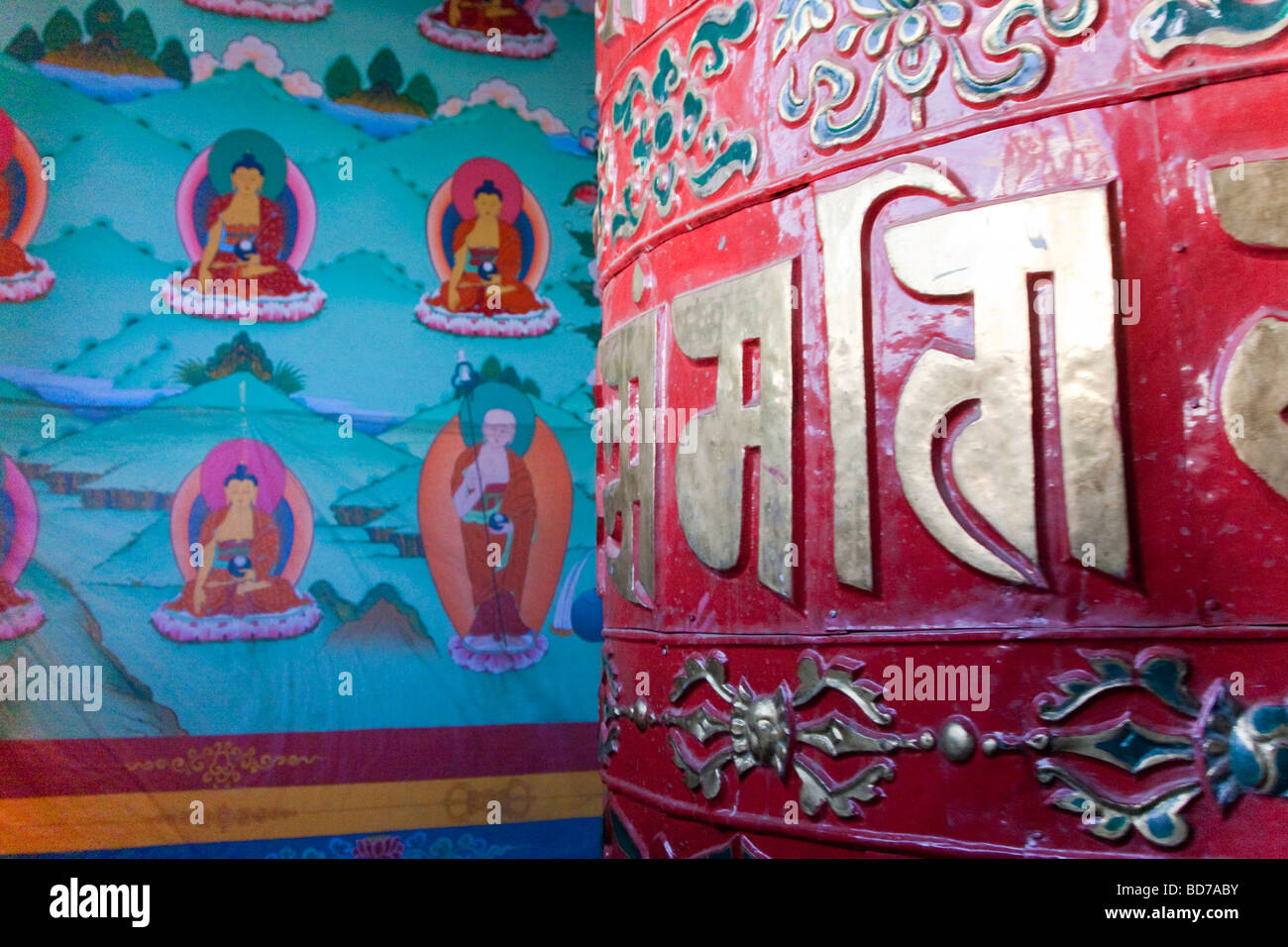 Buddhist mantra om mani padme hi-res stock photography and images - Alamy